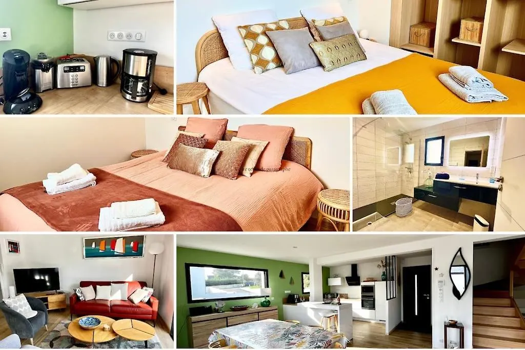 Clohars-Carnoët Villa Ty Mai, Moderne, Plages, Animaux Acceptes, 2 A 6 Personnes 0*,  צרפת